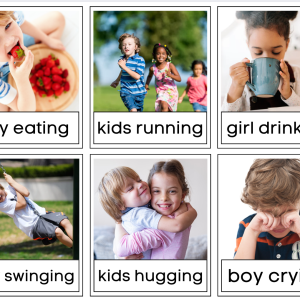 Digital Noun-Verb Combination Stimuli; ABA Stimuli; Stimuli for VBMAPP; Assessment Stimuli